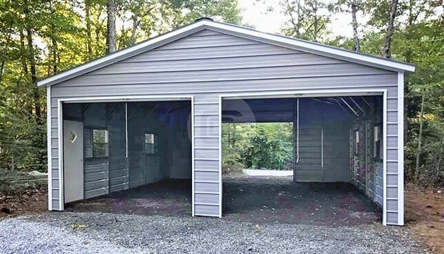 Insulated Metal Garage-1