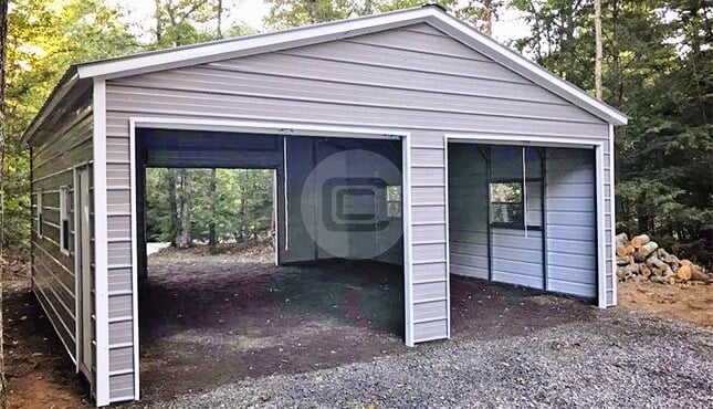 Insulated Metal Garage