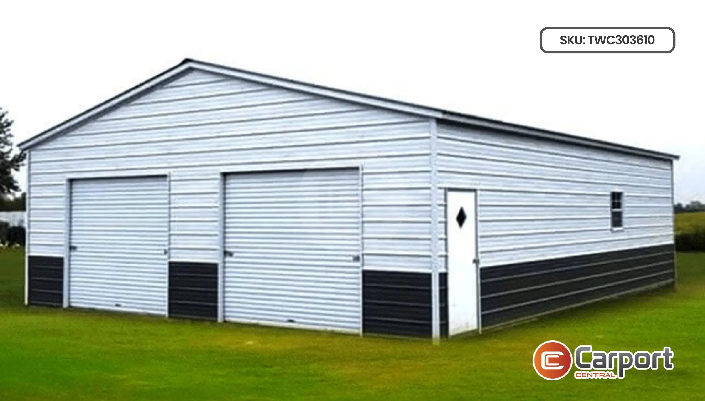 30'x36' Metal Garage