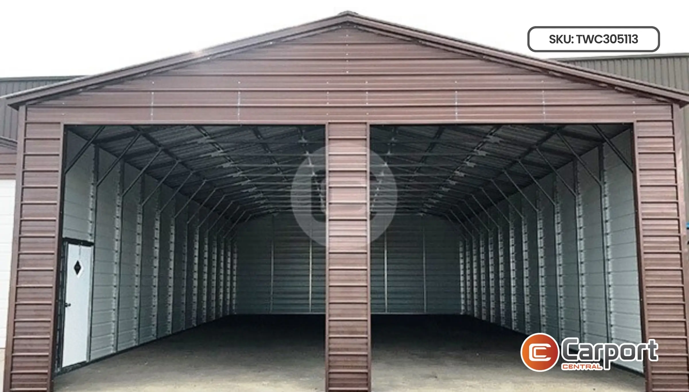 30'x50' Two Car Garage
