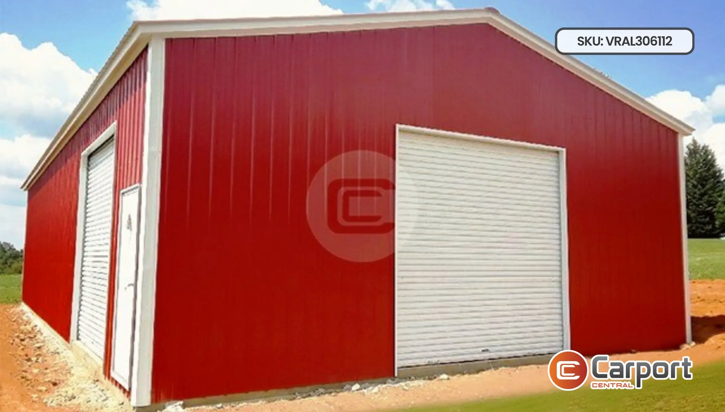 30'x60' Wind Certified Garage