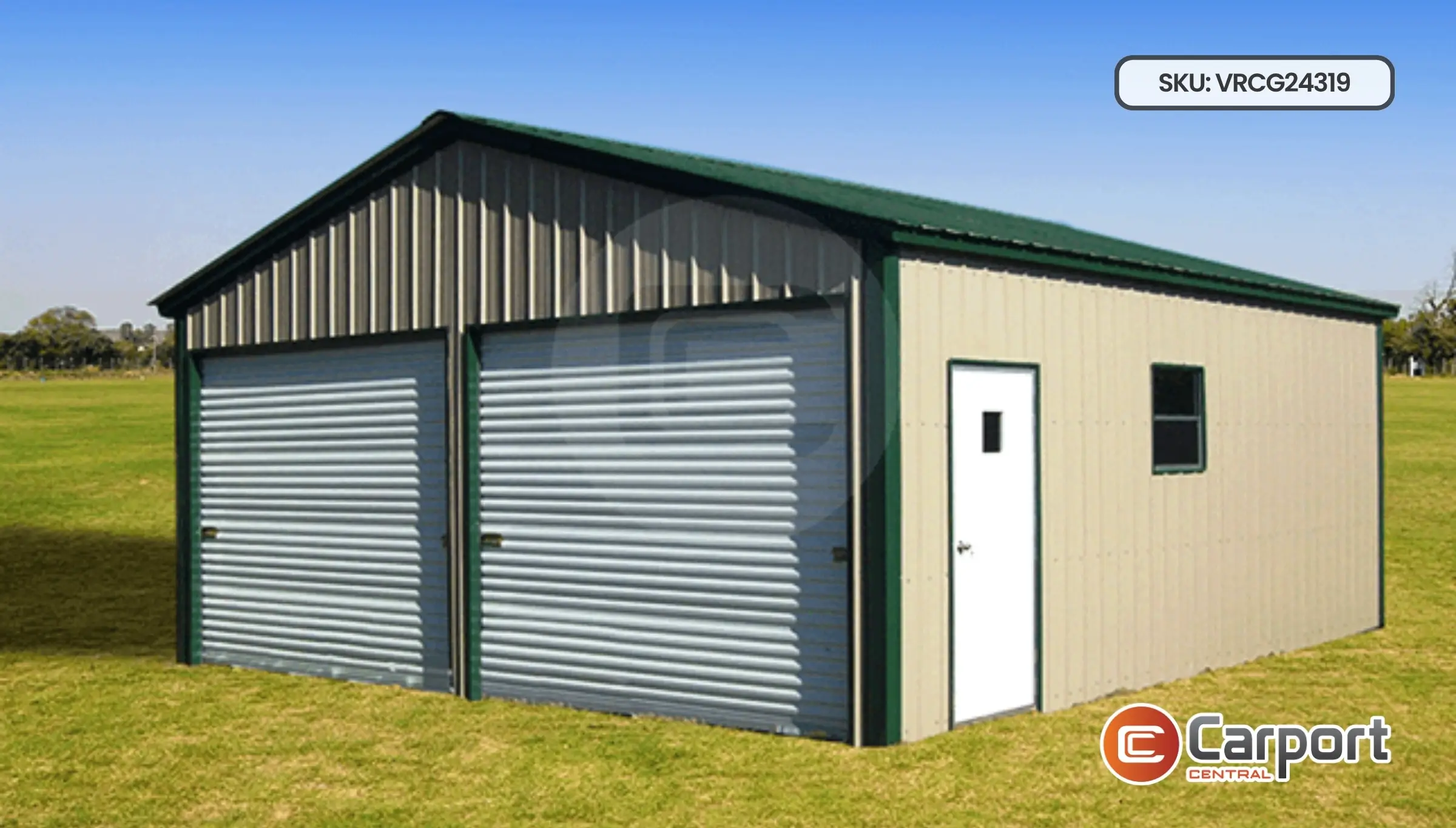 24'x30' Metal Car Garage