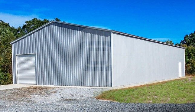 40x80 Feet Commercial Garage – 14 Feet Tall Metal Building