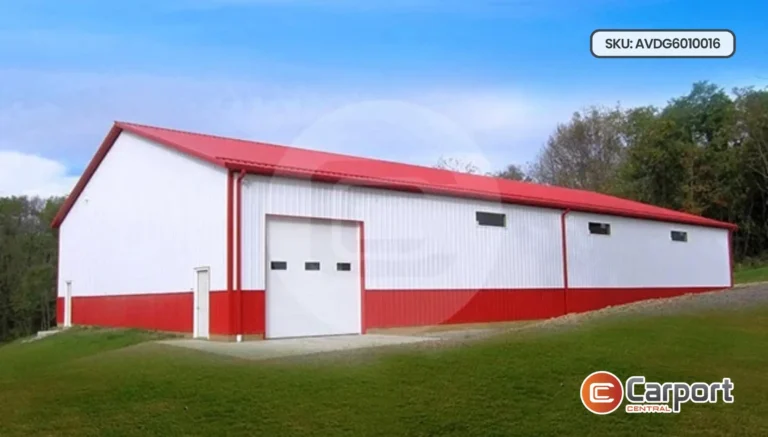 60’x100′ Prefab Metal Building
