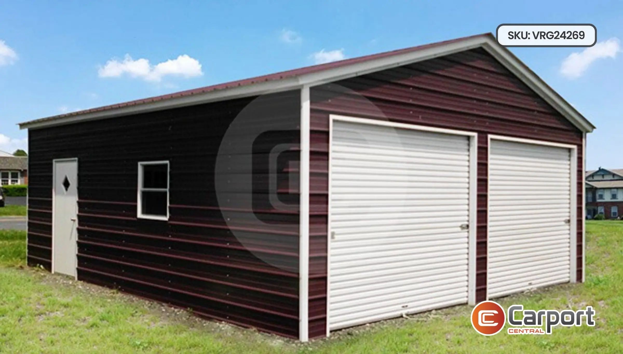 24'x26' Two Car Garage