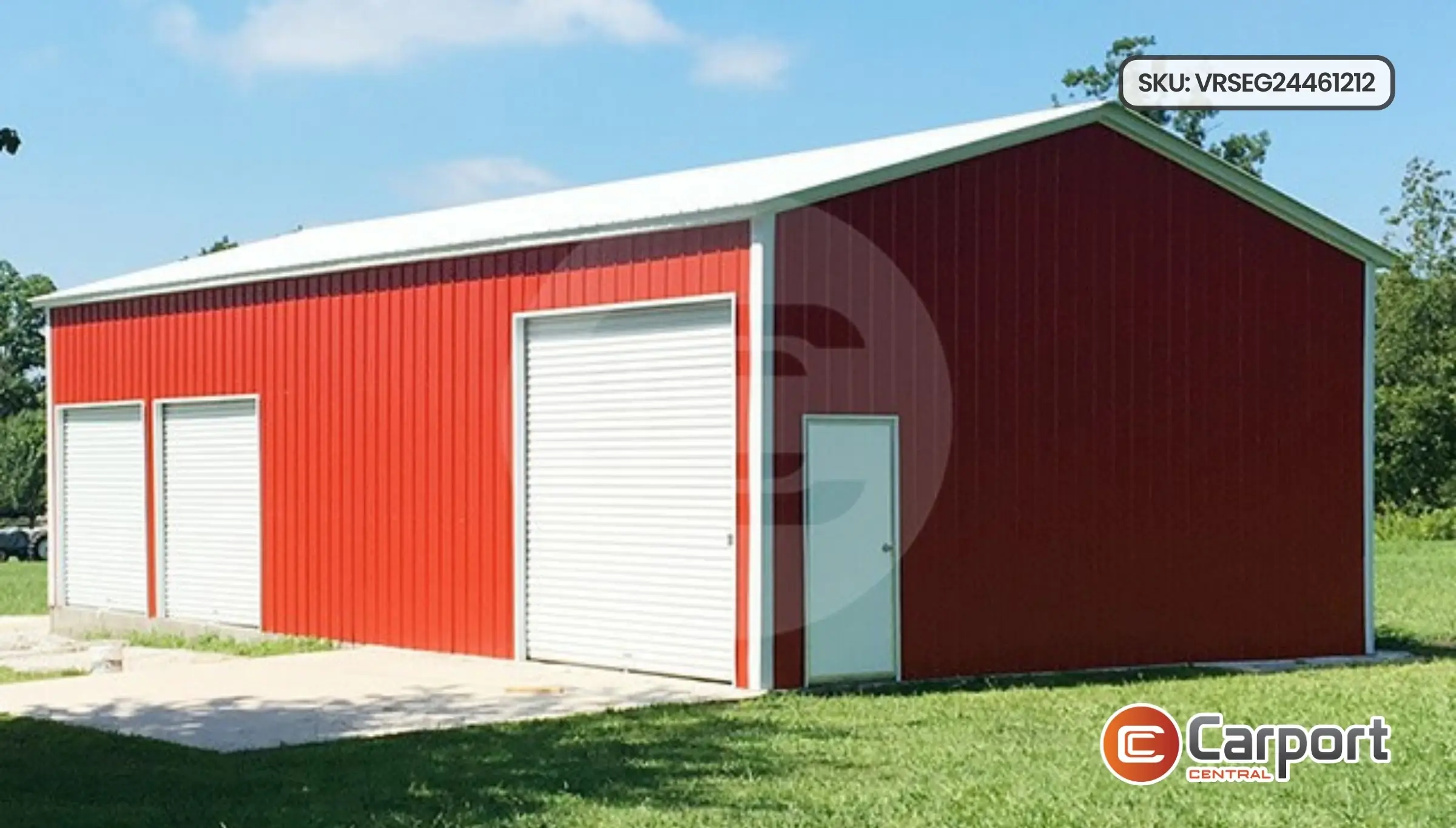 24'x46' Enclosed Garage