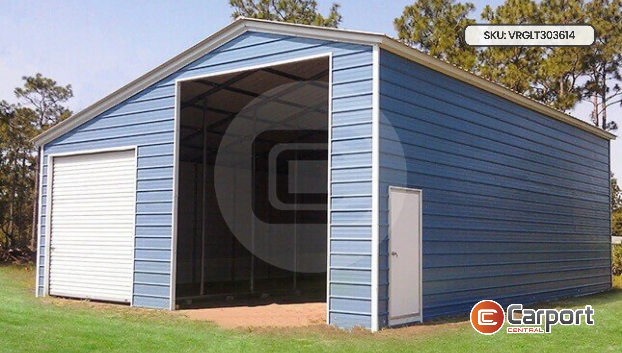 30'x36' Lean-to Building