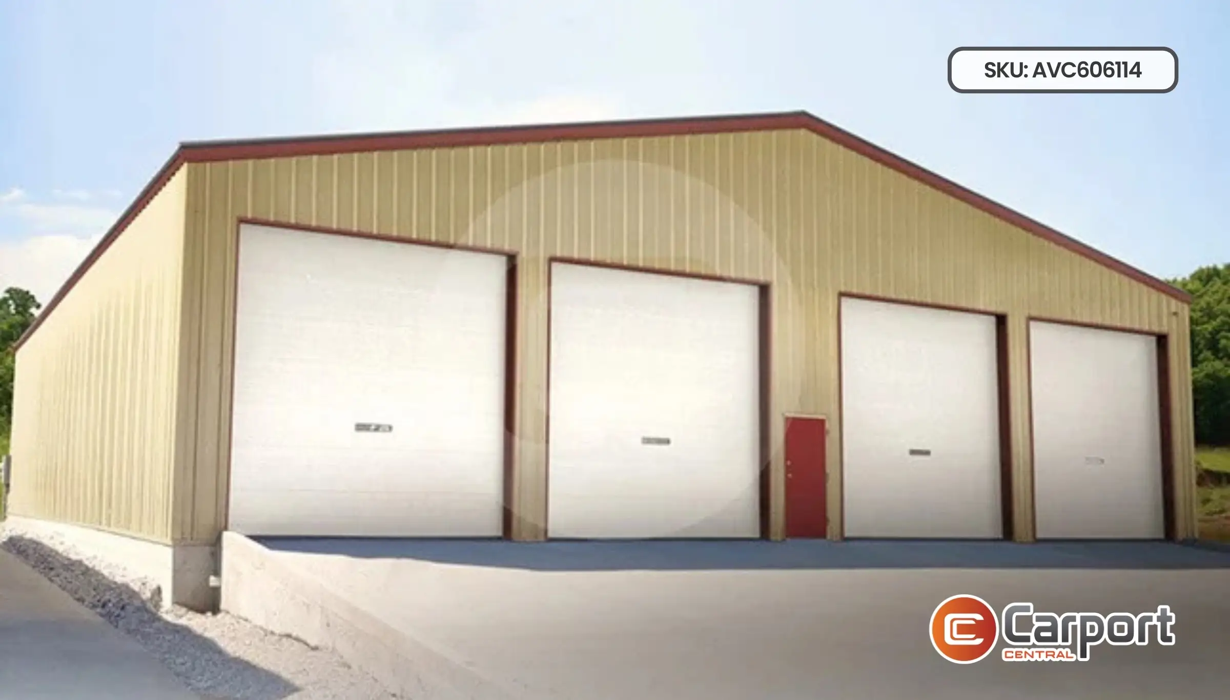 60'x60' Commercial Metal Building