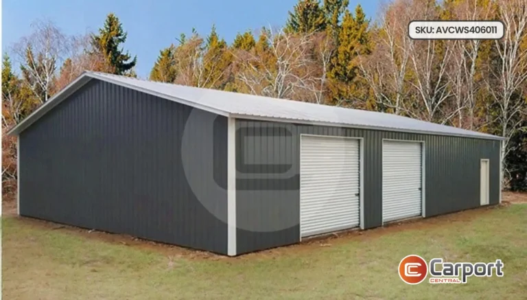 40’x60′ Clear Span Commercial Building