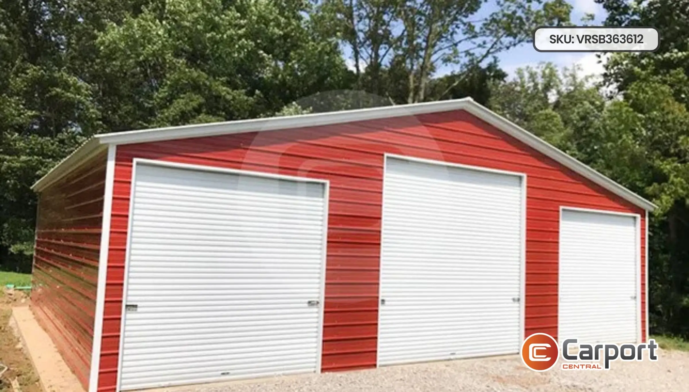 36'x36' Metal Barn Garage