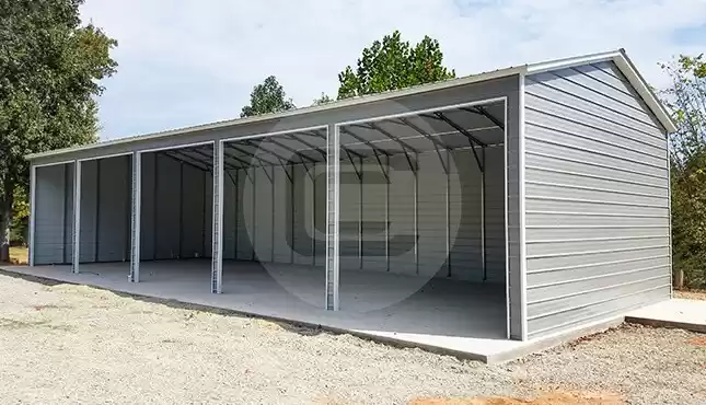 30×50 Metal Garage with Side Entry