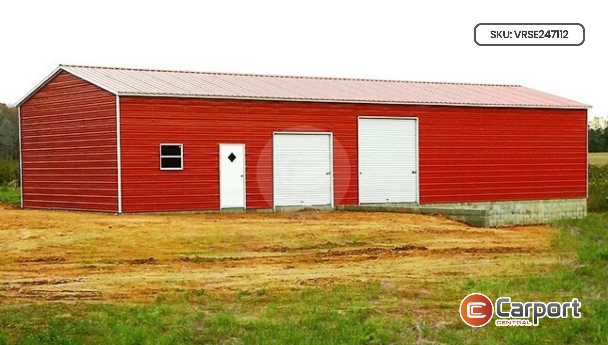 24'x70' Side Entry Storage Workshop