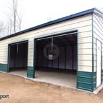 24x30 Side Entry Metal Garage