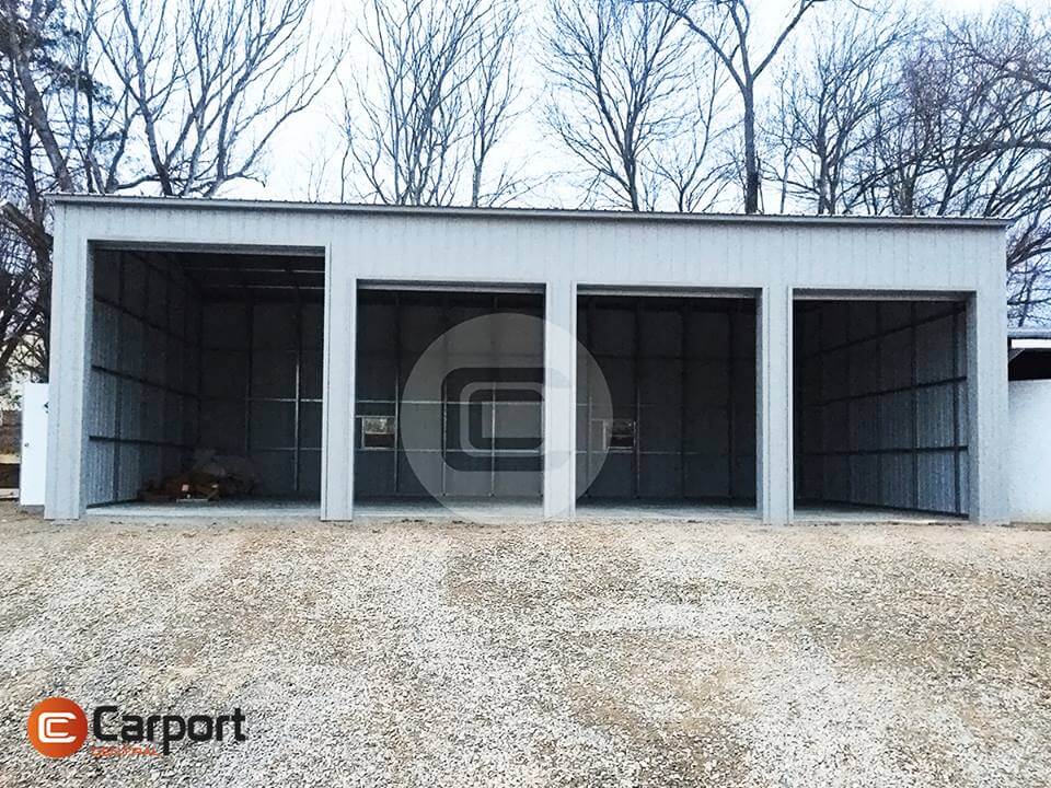 24x51 Side Entry Garage - Front