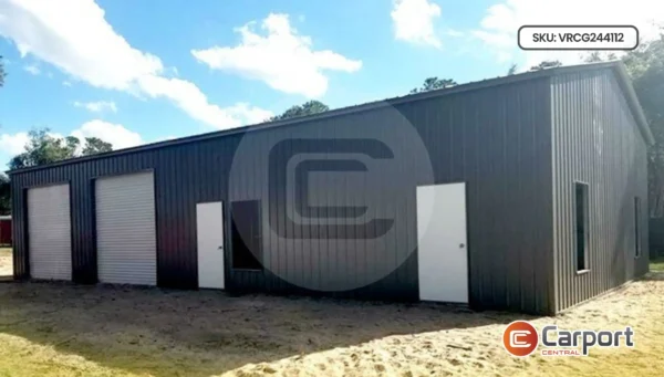 24’x60′ Metal Garage Building