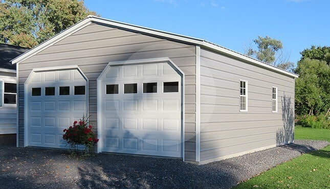 22x30-two-car garage-side-view
