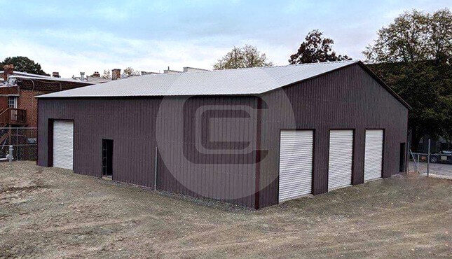 60x60 Metal Building | 60' Wide Commercial Building Price