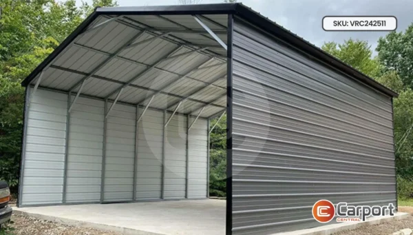 24’x25′ Two Car Carport