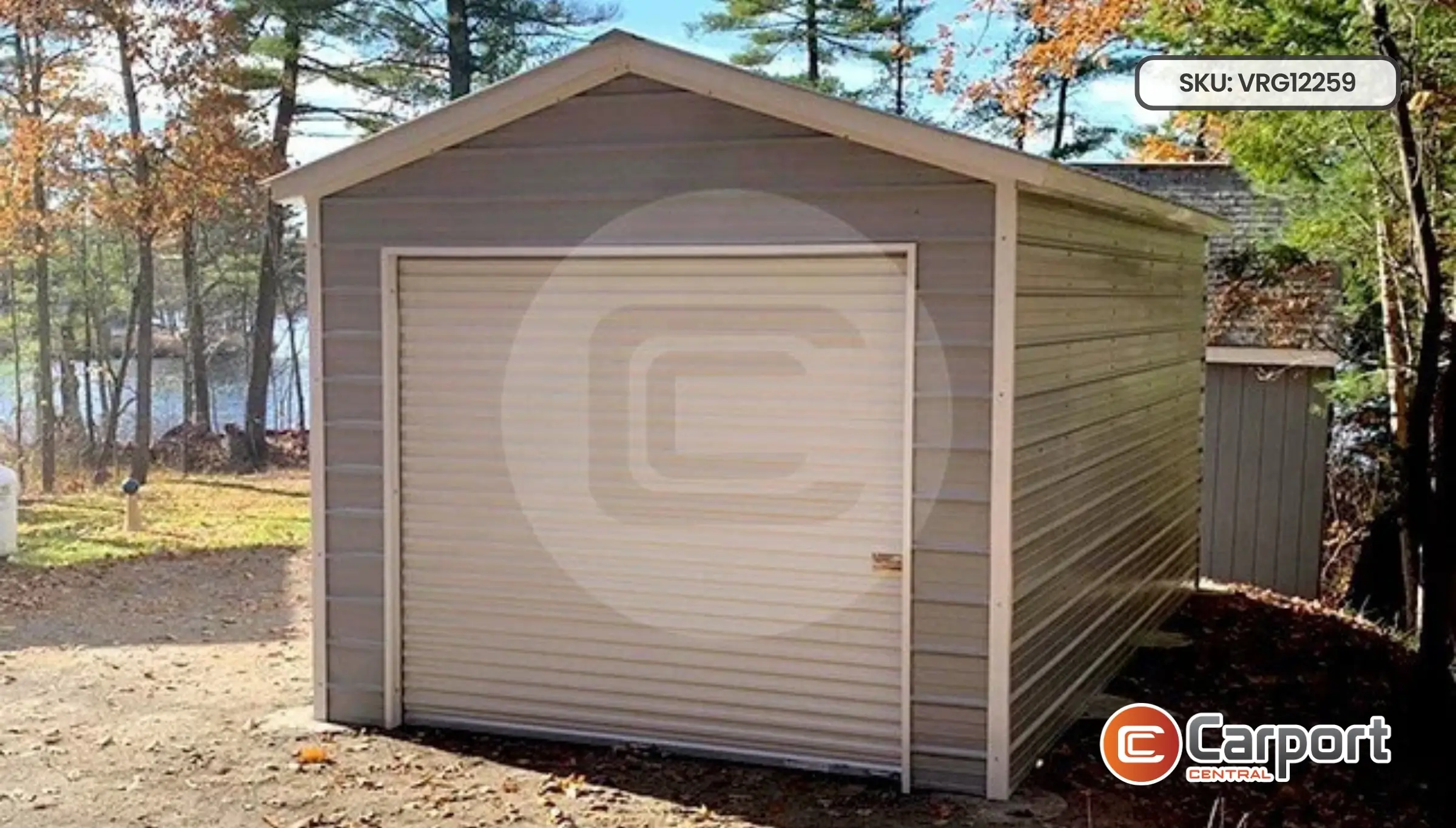 12'x25' One Car Garage