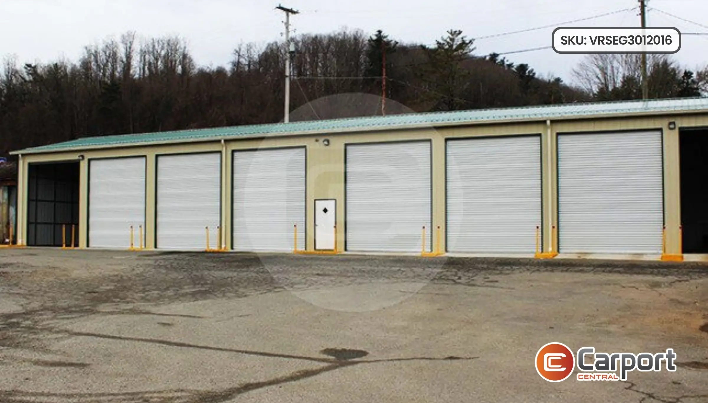 30'x120' Commercial Side Entry Garage
