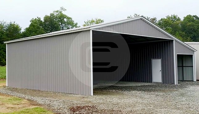 40x36 Lean-to Garage