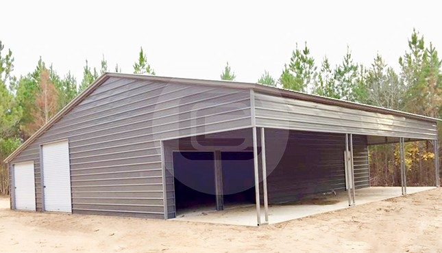 50x51 Continuous Roof Barn
