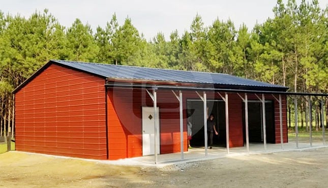 52x50 Side Entry Garage