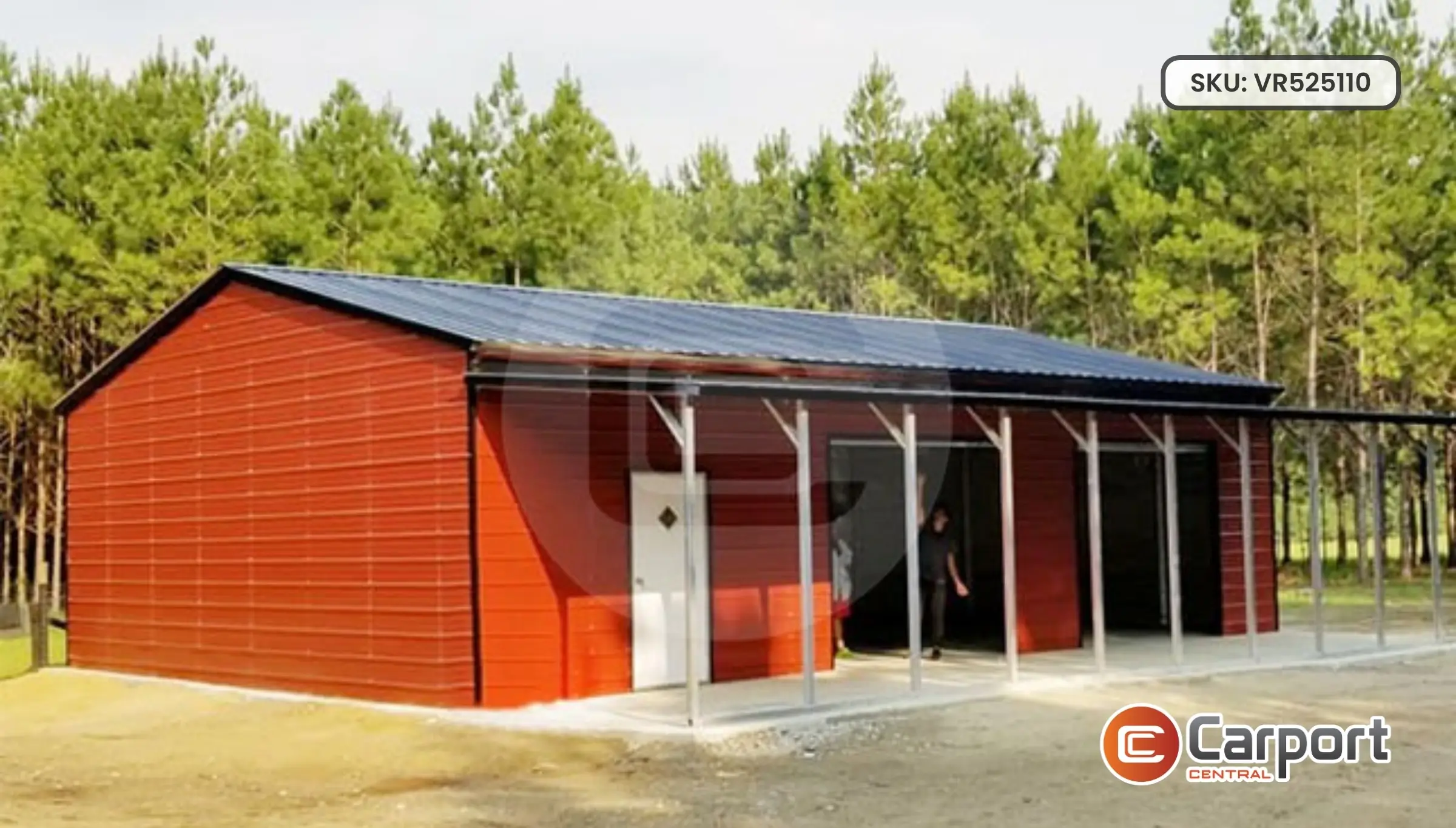 52'x50' Side Entry Garage