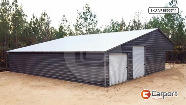 50’x50′ Continuous Roof Barn