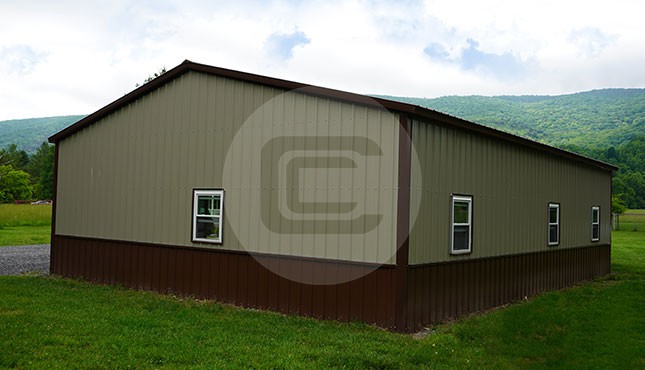 30x41 side entry garage