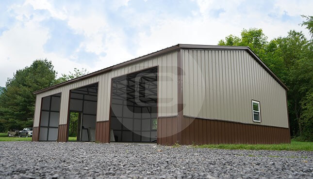 30x41 side entry garage