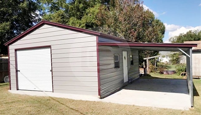 32 x 25 Metal Garage