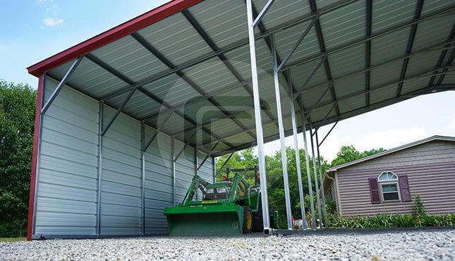 36x26 vertical carport