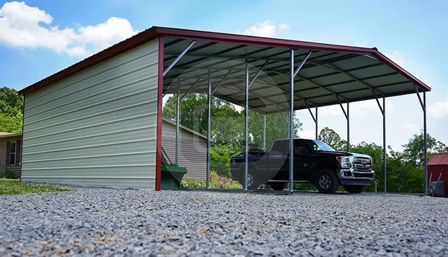 36x26 vertical carport