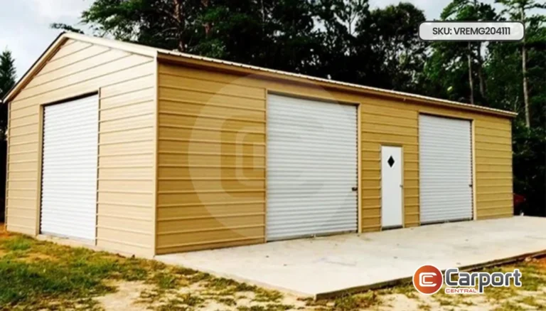 20’x40′ Steel Garage