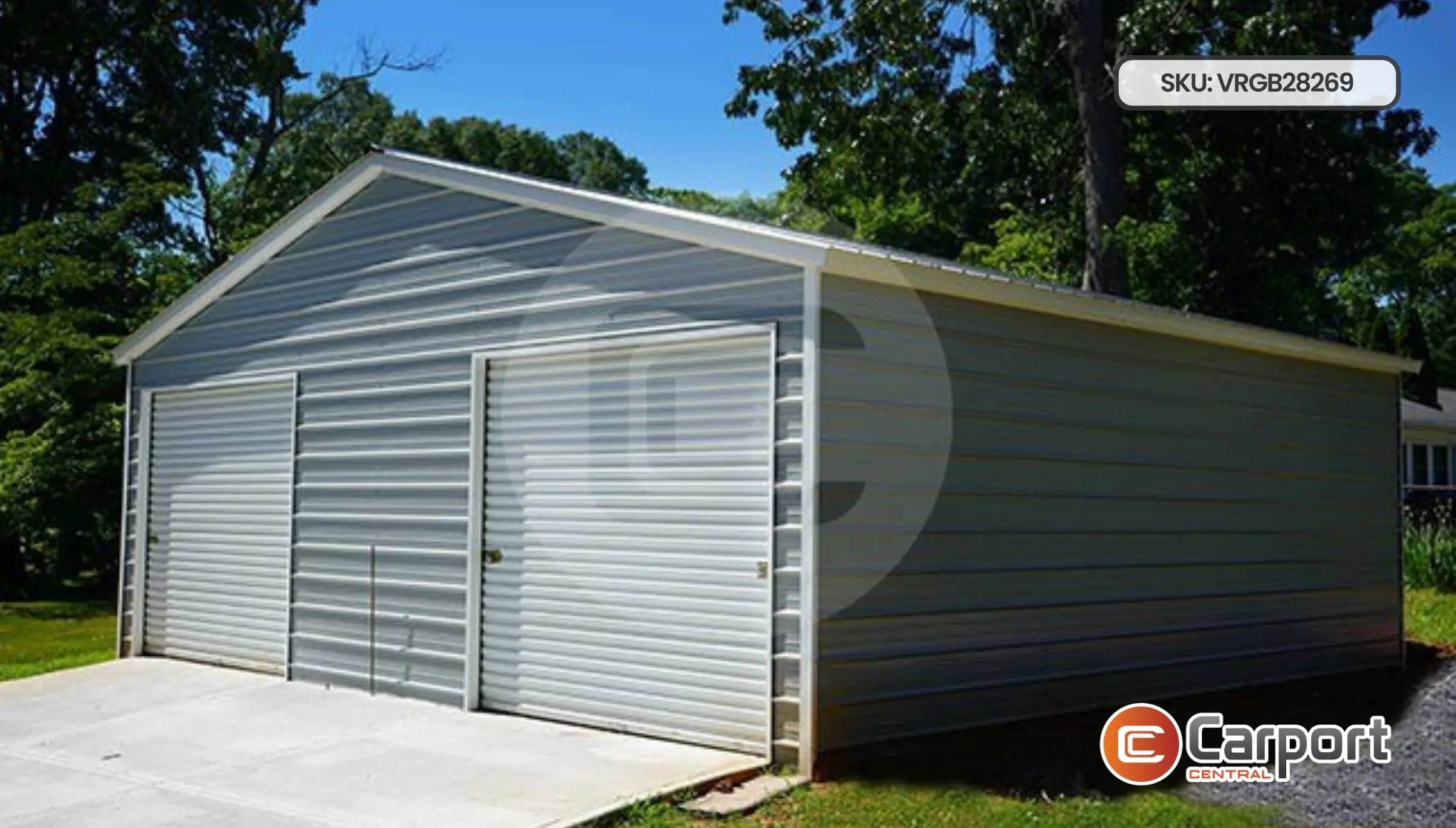 28'x26' Metal Garage