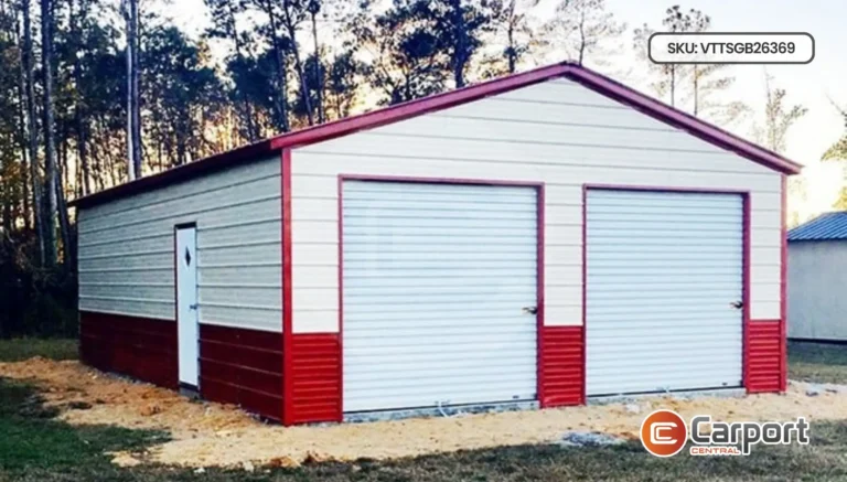 26’x36′ Steel Garage