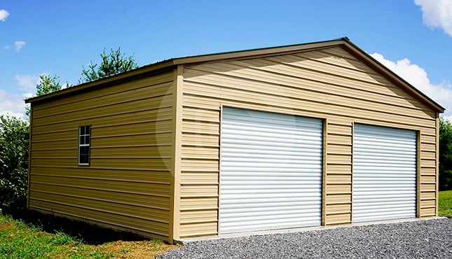 30x25 Steel Garage