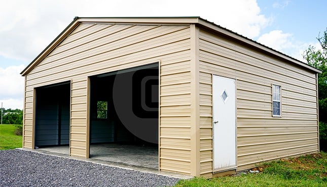 30x25 Steel Garage