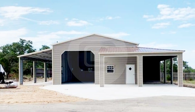54x40 Lean-to Garage