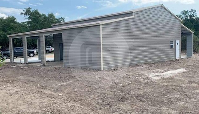 54x40 Lean-to Garage