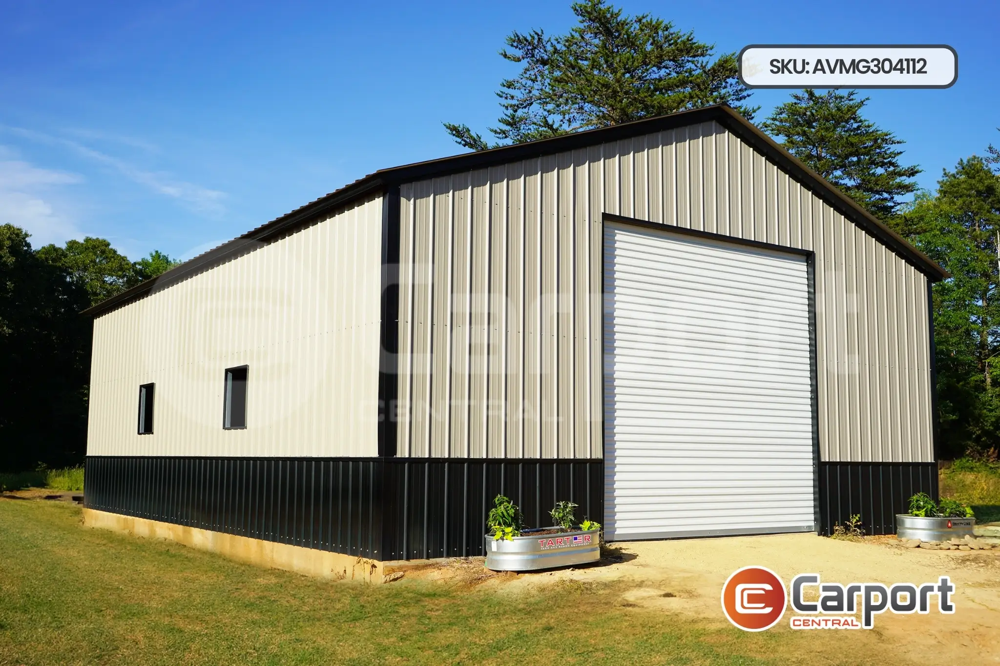 30'x40' Steel Garage