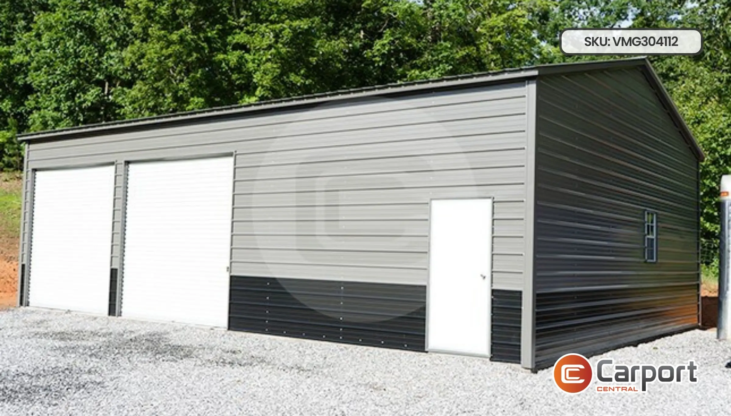 30'x40' Metal Garage