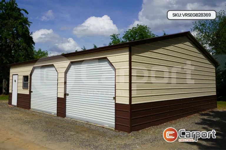 28’x36′ Steel Garage