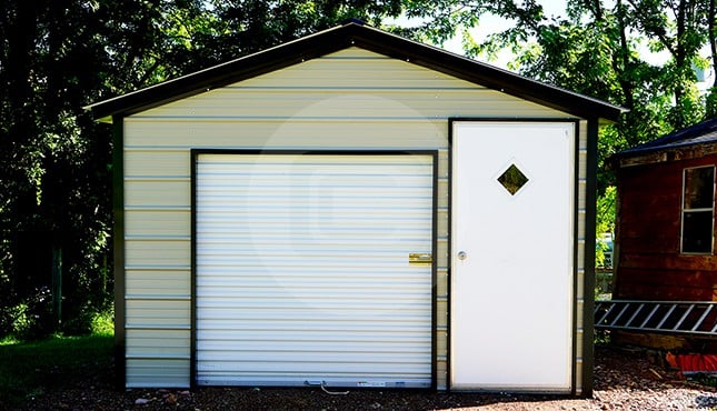 12x19 Steel Garage