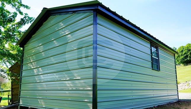 12x19 Steel Garage