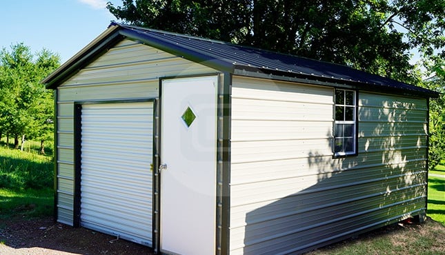 12x19 Steel Garage