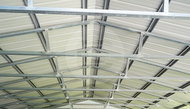 30x26 Vertical Roof Carport