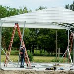 30x30 lean to garage