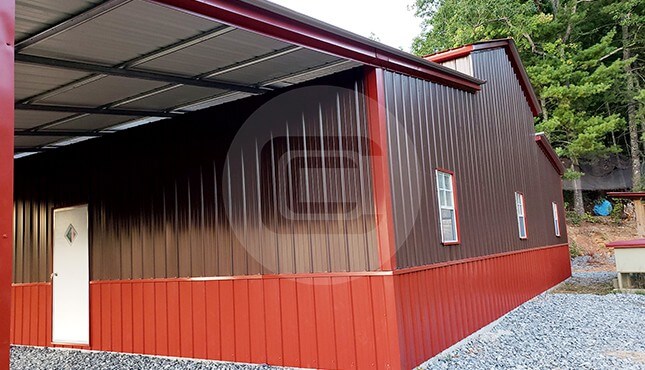 54x36 Drop-Down Barn